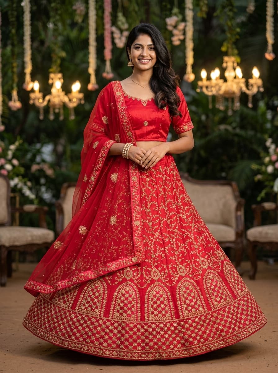 Rani Pink Festive Lehenga