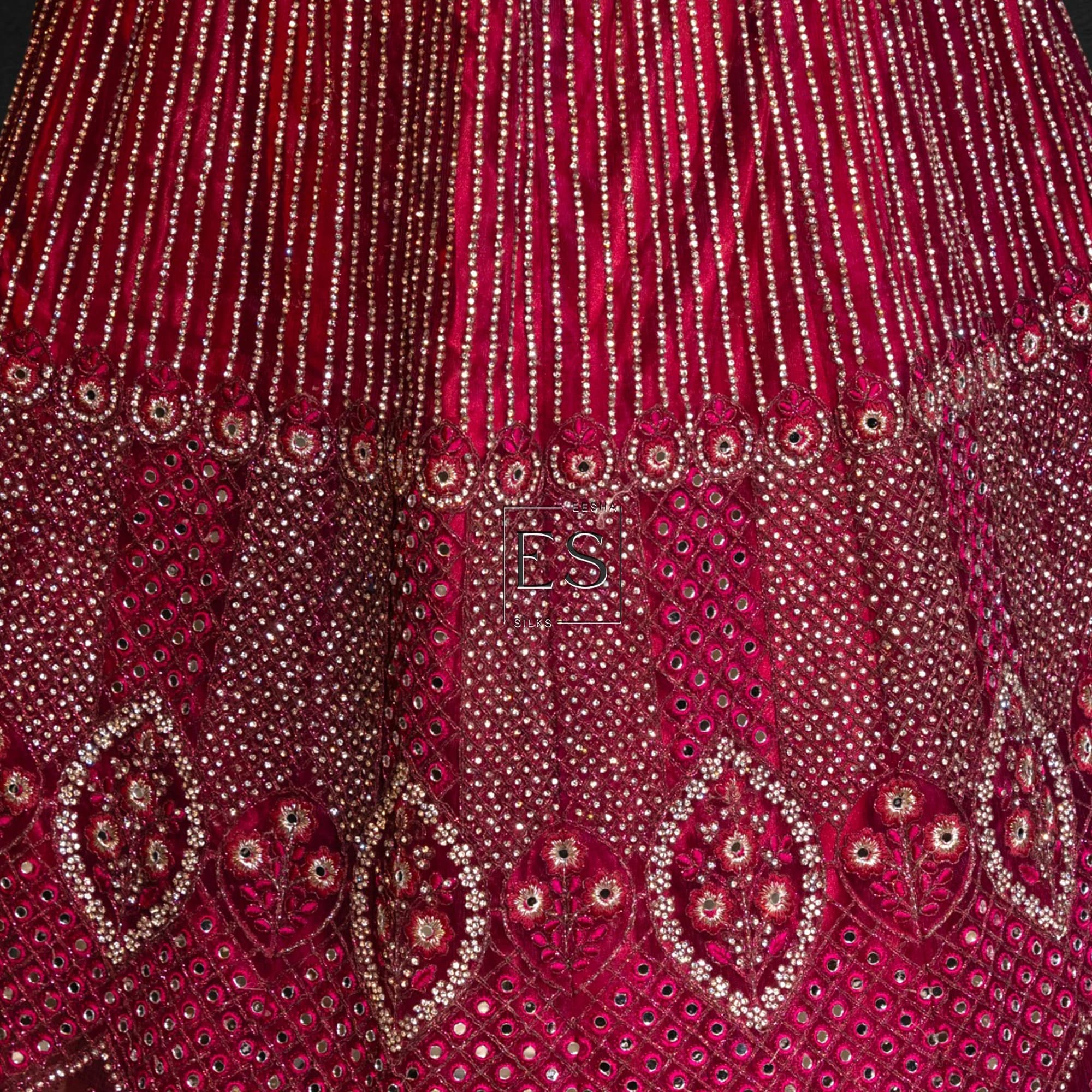 Rani Pink Sequin Lehenga - View 3